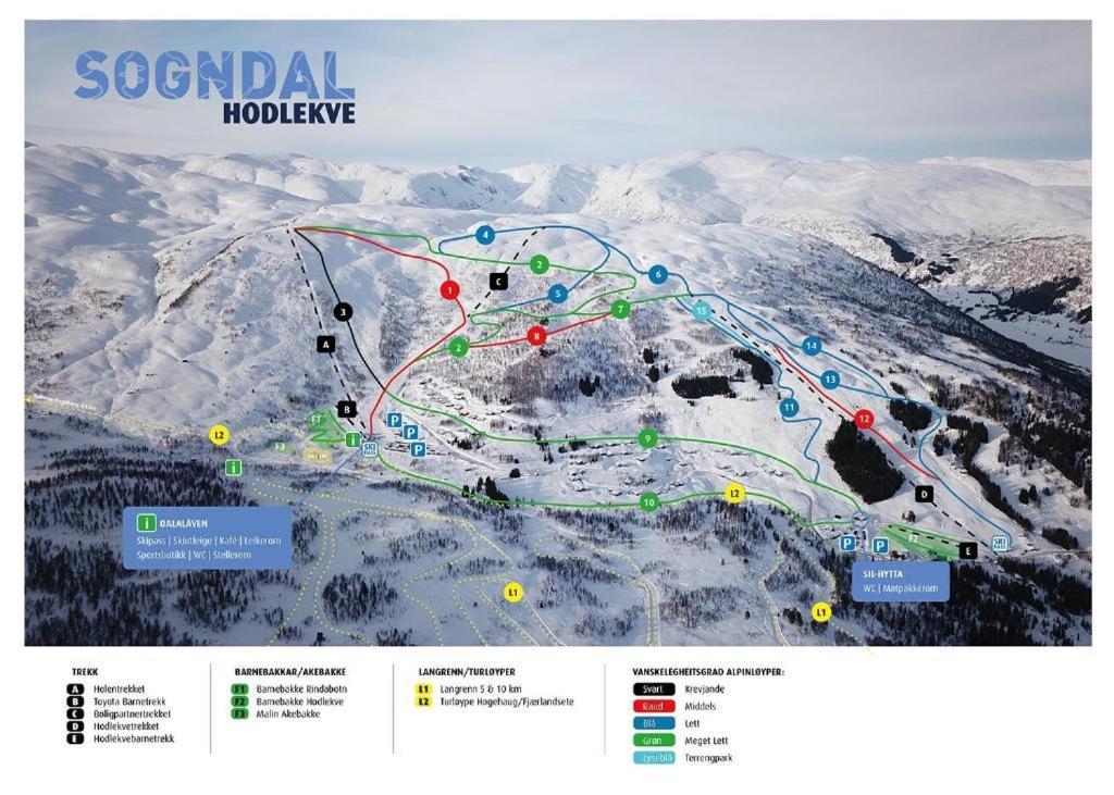 Panorama 15 - Beautiful Mountain View Daire Sogndal Dış mekan fotoğraf